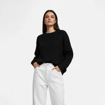 Jersey Mujer de Acrílico Silueta Clásica Invierno