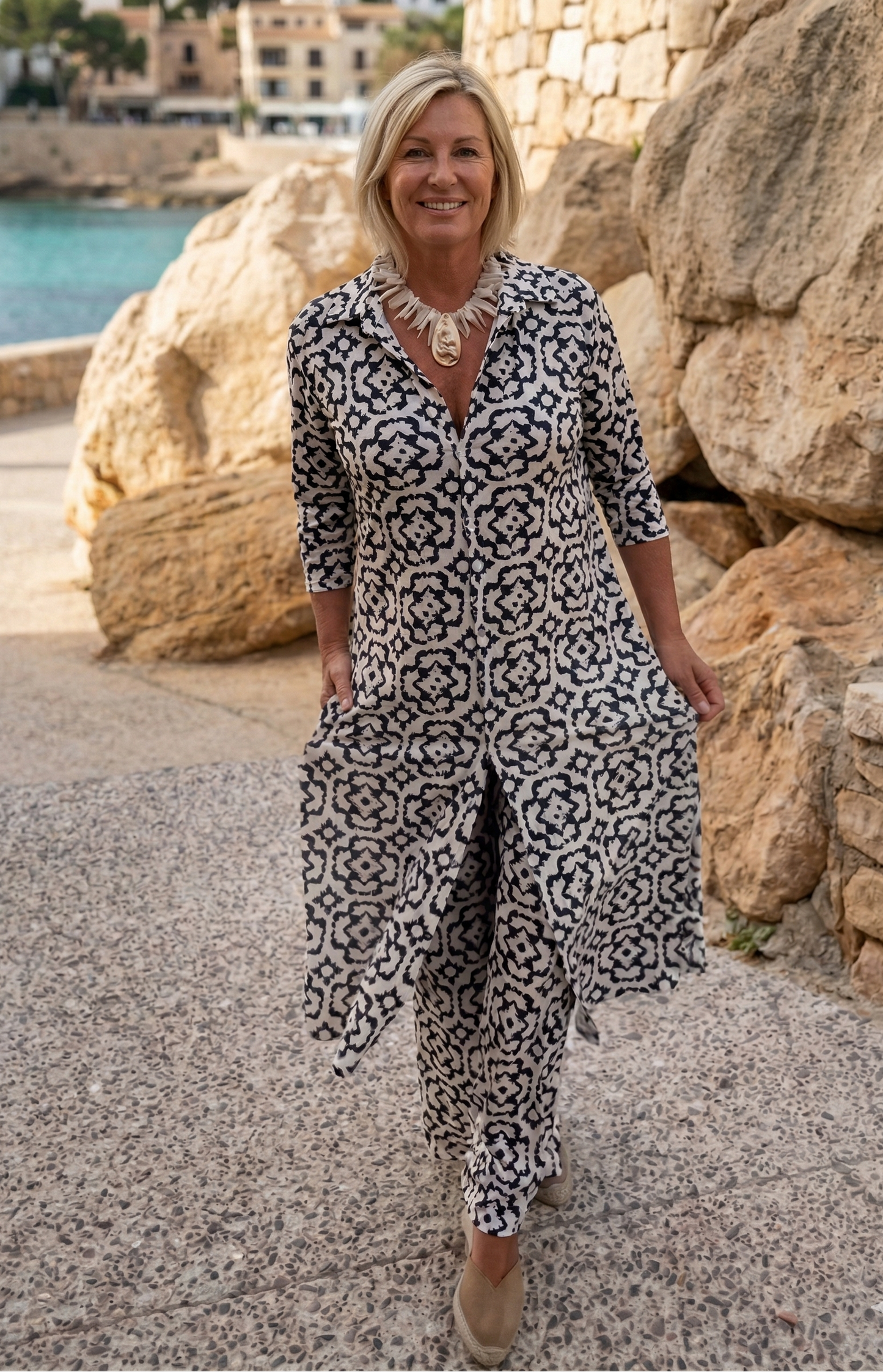 Conjunto Mujer Algodón Estilo Fluido Comodo - Mavetta