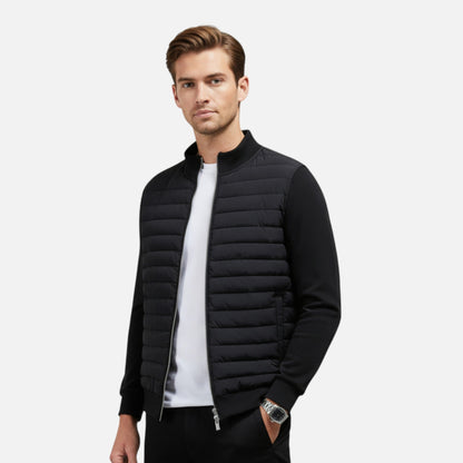 Chaqueta Hombre Ligera Invierno Cuello Alto