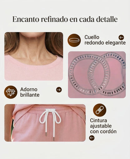 Conjunto Mujer de y Pantalón Holgado