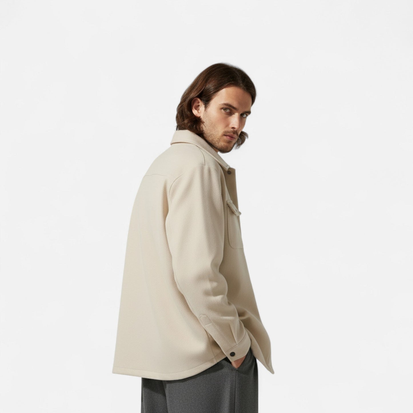 Chaqueta Hombre de Tweed Estilo Clasico