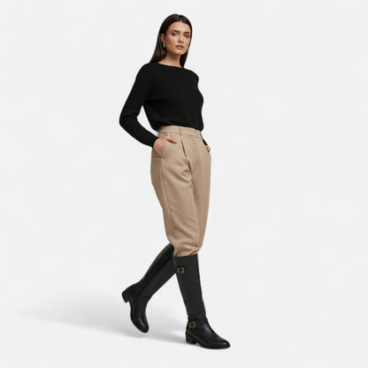 Botas Altas Mujer Tacón Medio Elegantes