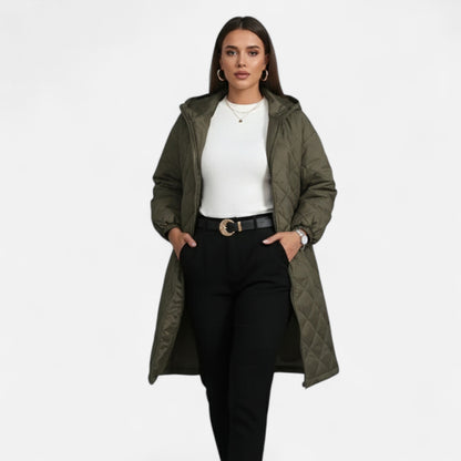 Chaqueta Acolchada Mujer Tallas Grandes Ajuste Comodo