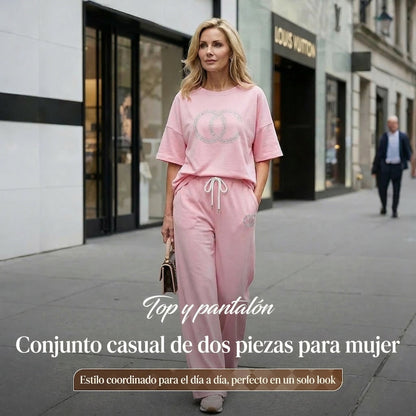 Conjunto Mujer de y Pantalón Holgado