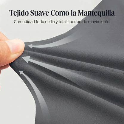 Pantalón Mujer Cintura Alta Elástico Corte Amplio