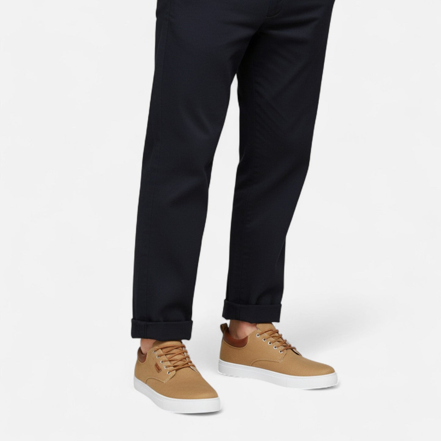 Zapatillas Hombre de Lona Suela Antideslizante Invierno