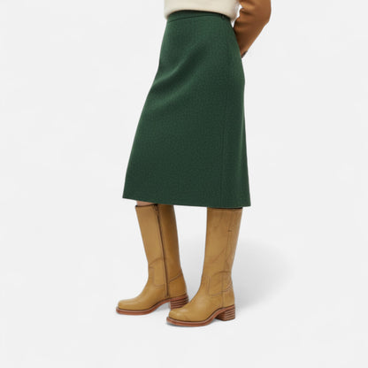 Botas Cowboy Mujer Altas Ajuste Hasta la Rodilla