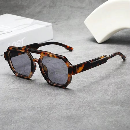 Gafas de sol Unisex Geométricas Doble puente Protección UV400 - Mavetta