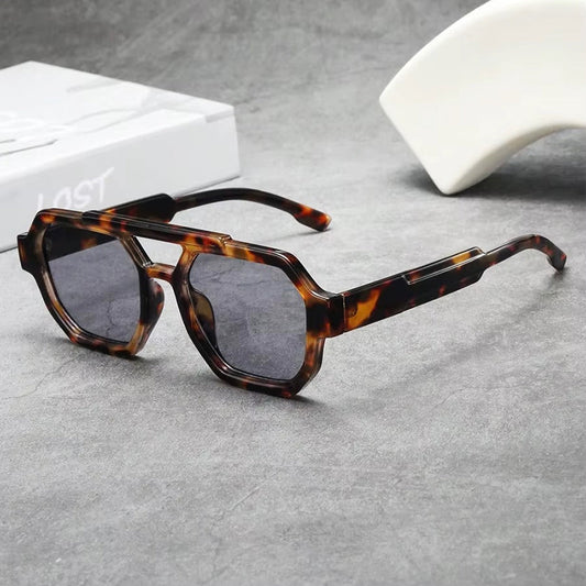 Gafas de sol Unisex Geométricas Doble puente Protección UV400 - Mavetta
