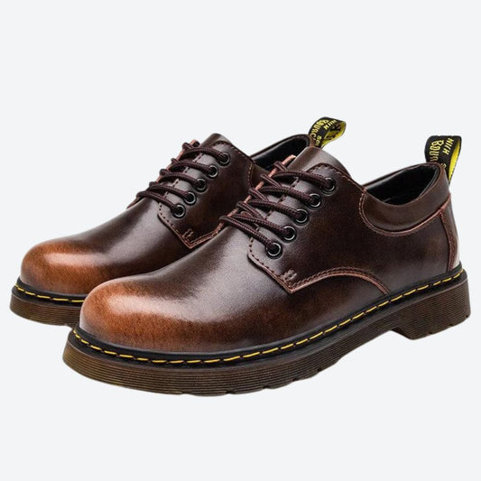 Zapatos Oxford Hombre con Cordones y Acabado Elegante - Mavetta