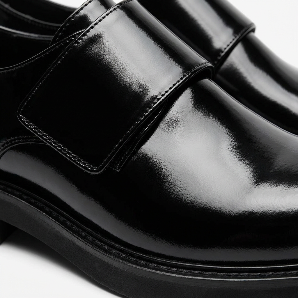 Mocasines Hombre de Piel con Tira Ajustable Elegantes