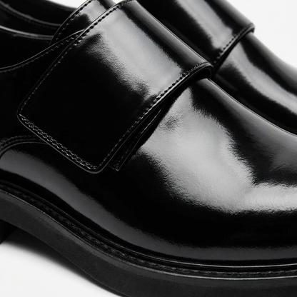 Mocasines Hombre de Piel con Tira Ajustable Elegantes