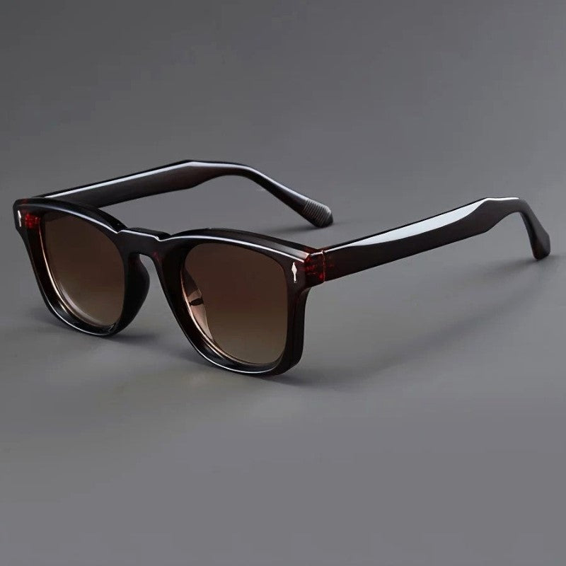 Gafas de sol Unisex Montura completa Lentes degradadas cuadradas