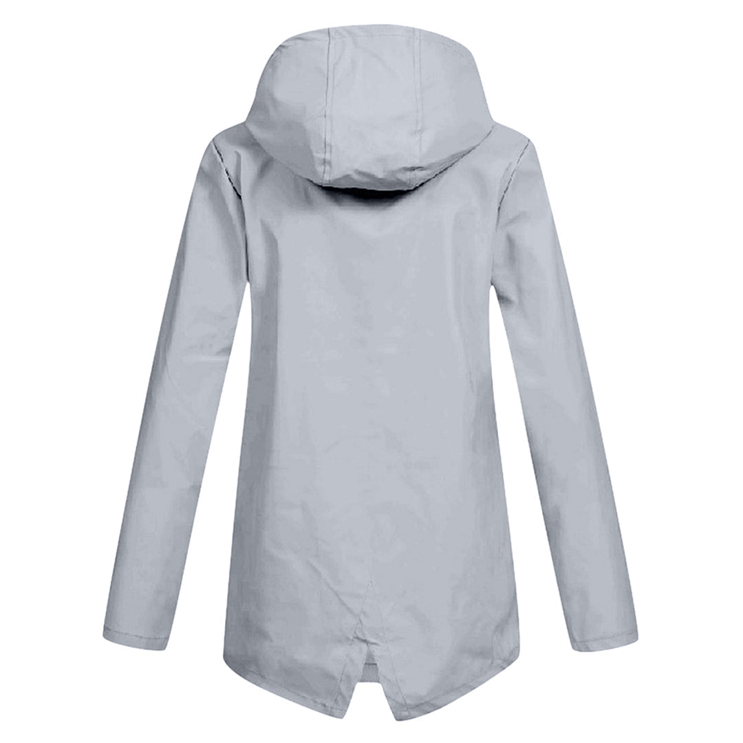 Impermeable Mujer Moderno Ajuste Elegante