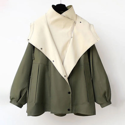 Chaqueta Mujer Estilo Ajuste Moderno