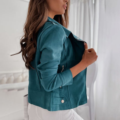 Chaqueta Mujer de Amavetta Vegano con Botones y Corte Moderno