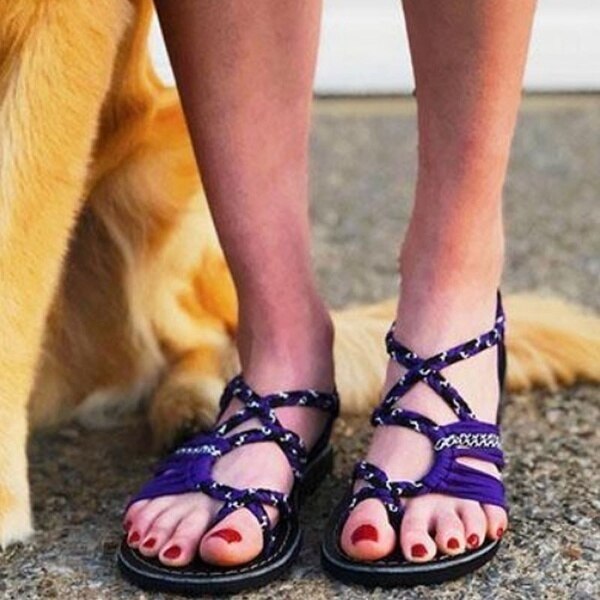 Sandalias Mujer Verano Suela Comoda Diseño Elegante