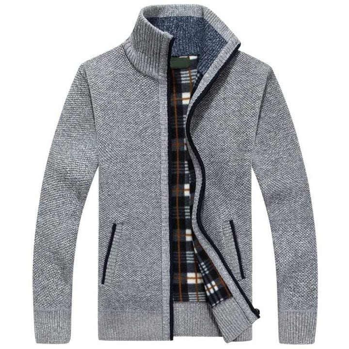 Chaqueta Hombre de Poliéster con Cremallera Ajuste Regular
