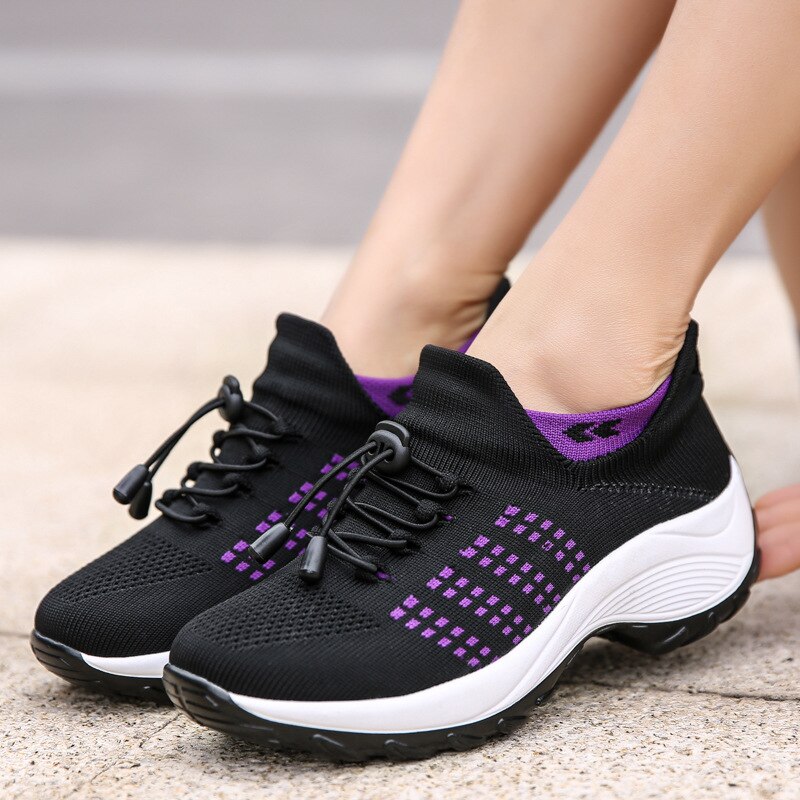 Zapatillas ortopédicas mujer con cierre fácil y soporte ergonómico