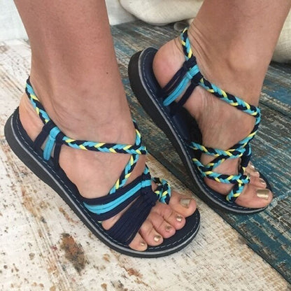 Sandalias Mujer Verano Suela Comoda Diseño Elegante