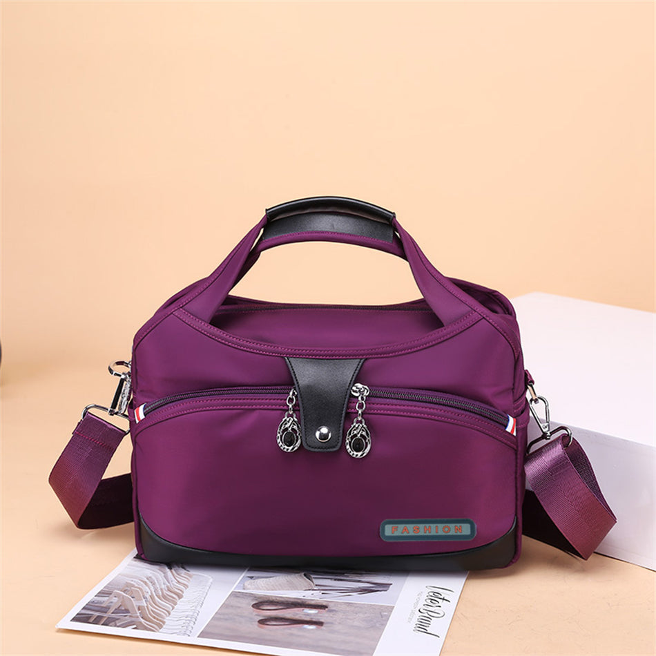 Bolso mujer de piel elegante y seguro estilo mona