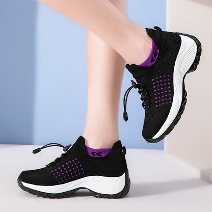 Zapatillas ortopédicas mujer con cierre fácil y soporte ergonómico