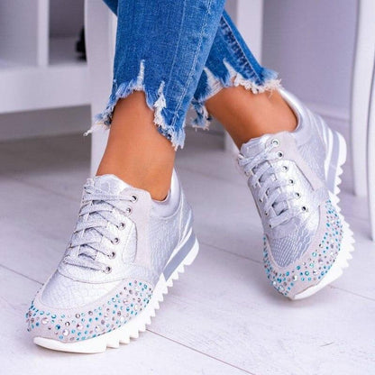 Zapatillas Mujer Deportivas Estampado Moderno