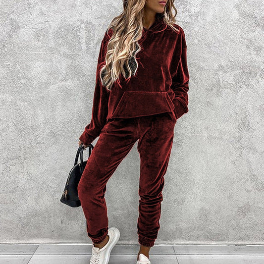 Chándal Mujer de Terciopelo Estilo Chic - Mavetta