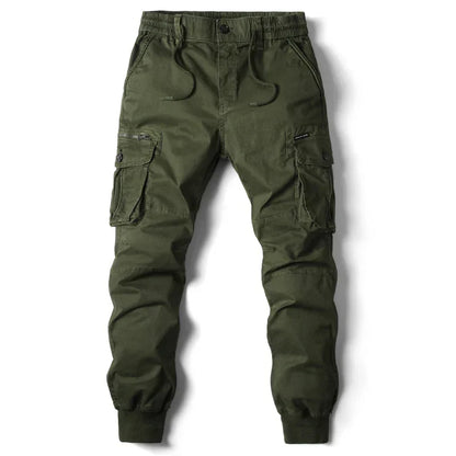 Pantalones Jogger Hombre Cargo Bolsillos Multiples Comodos