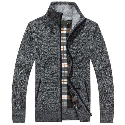 Chaqueta Hombre de Poliéster con Cremallera Ajuste Regular