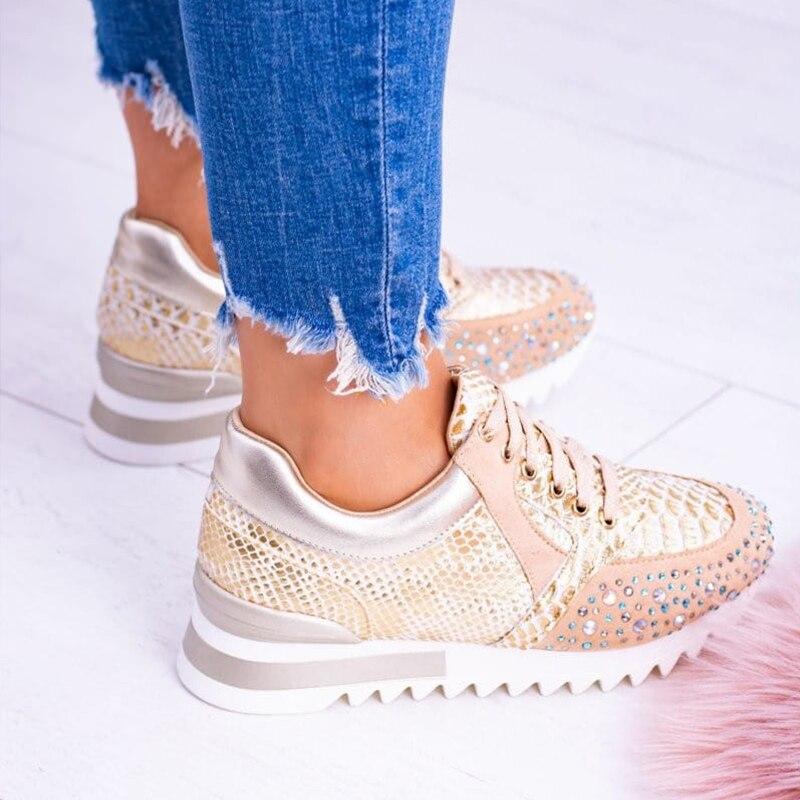 Zapatillas Mujer Deportivas Estampado Moderno