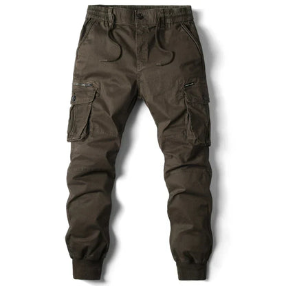 Pantalones Jogger Hombre Cargo Bolsillos Multiples Comodos