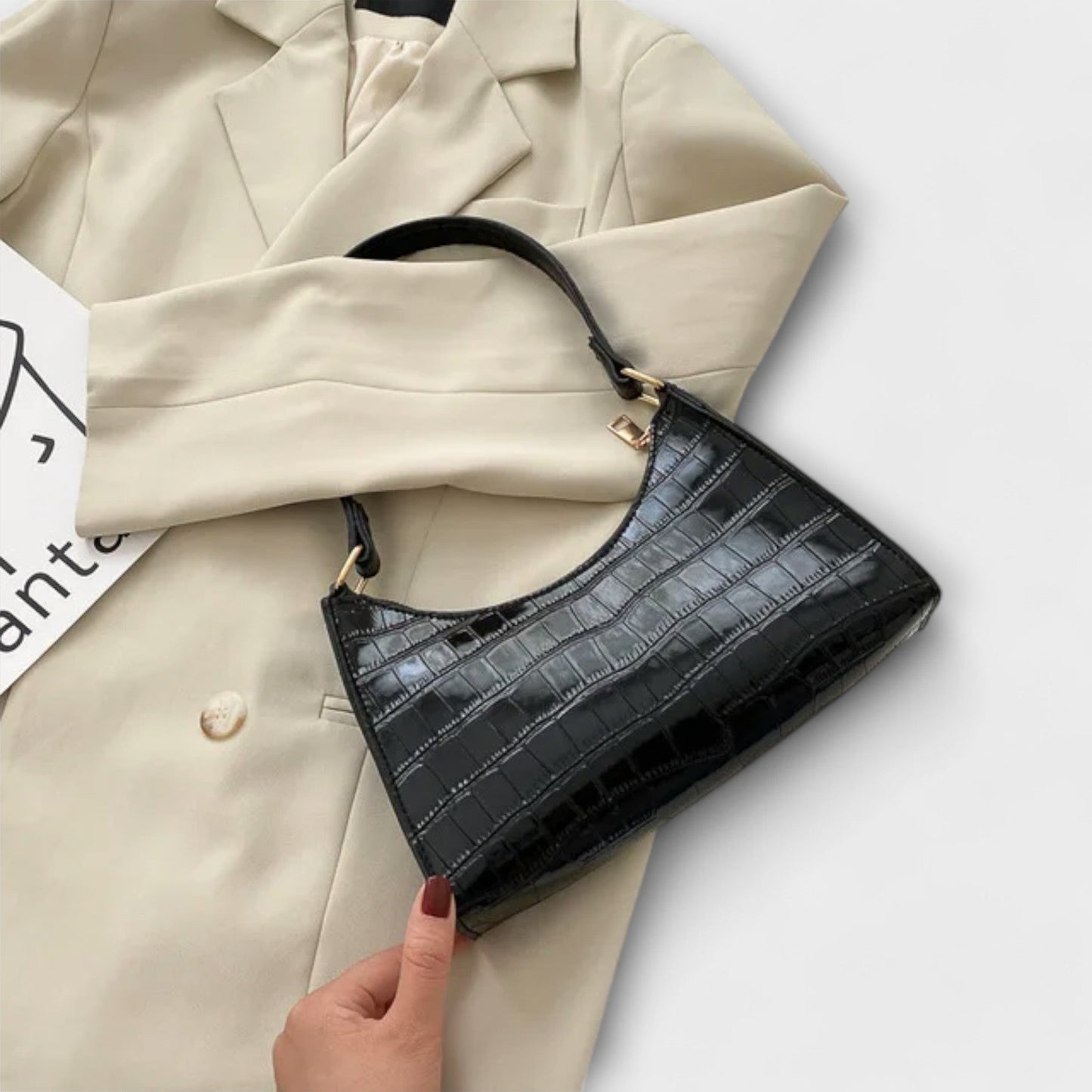 Bolso de hombro mujer clásico elegante ajustable