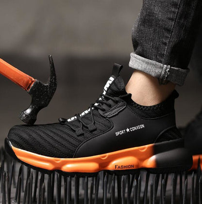 Zapatillas Seguridad Hombre Robusta Trabajo Exterior