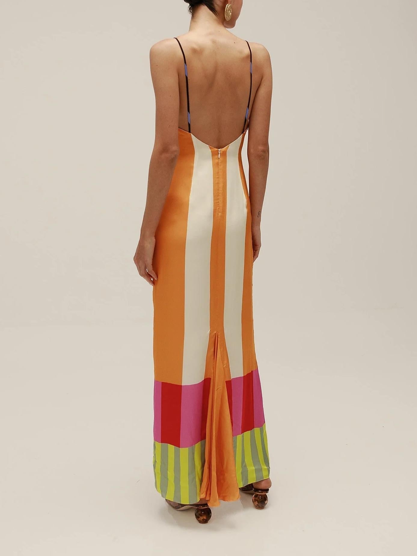 Vestido midi mujer recto con tirantes finos