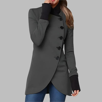 Chaqueta Invierno Mujer Acolchada Ajuste Regular