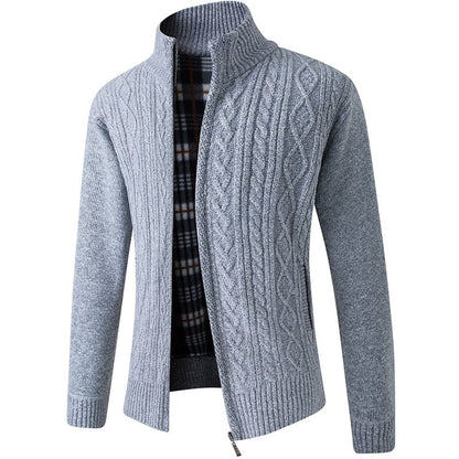 Chaqueta Hombre de Poliéster con Cremallera Ajuste Regular