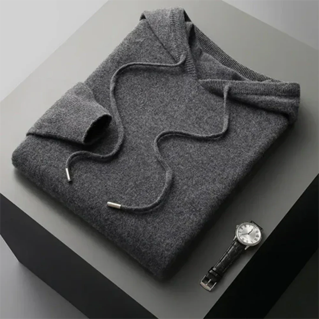 Sudadera Hombre con Capucha y Mangas Largas Ajuste Regular