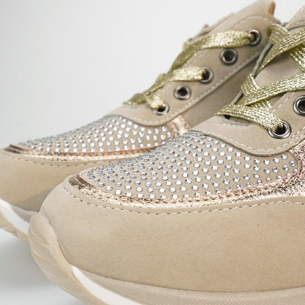 Zapatillas Mujer con Cordones Plataforma Moderna