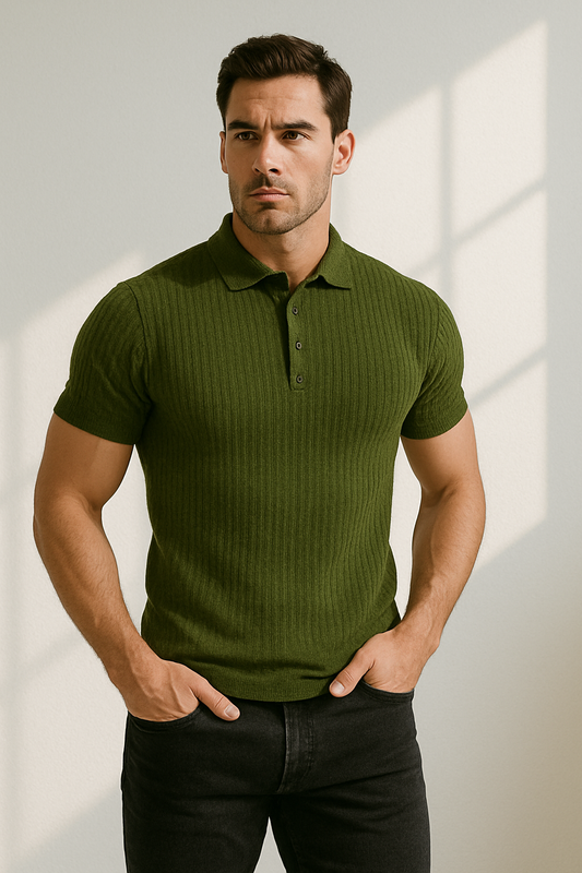 Polo Hombre Algodón Ajuste Clásico Cuello Polo - Mavetta