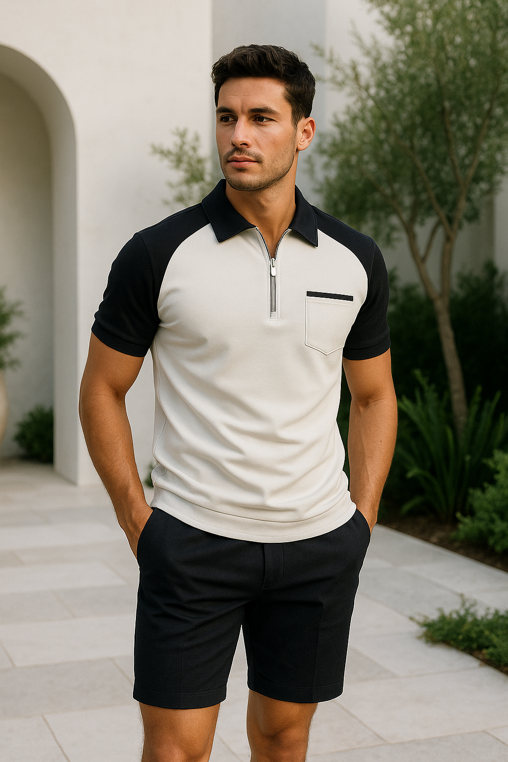 Polo Hombre Algodón Ajuste Moderno