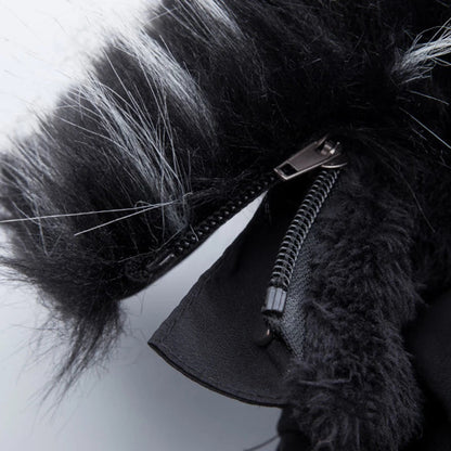 Abrigo Mujer Invierno con Forro Polar Ajuste Clasico