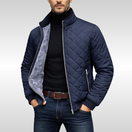 Chaqueta Hombre Acolchada Interior Calido Ajuste Confortable - Mavetta