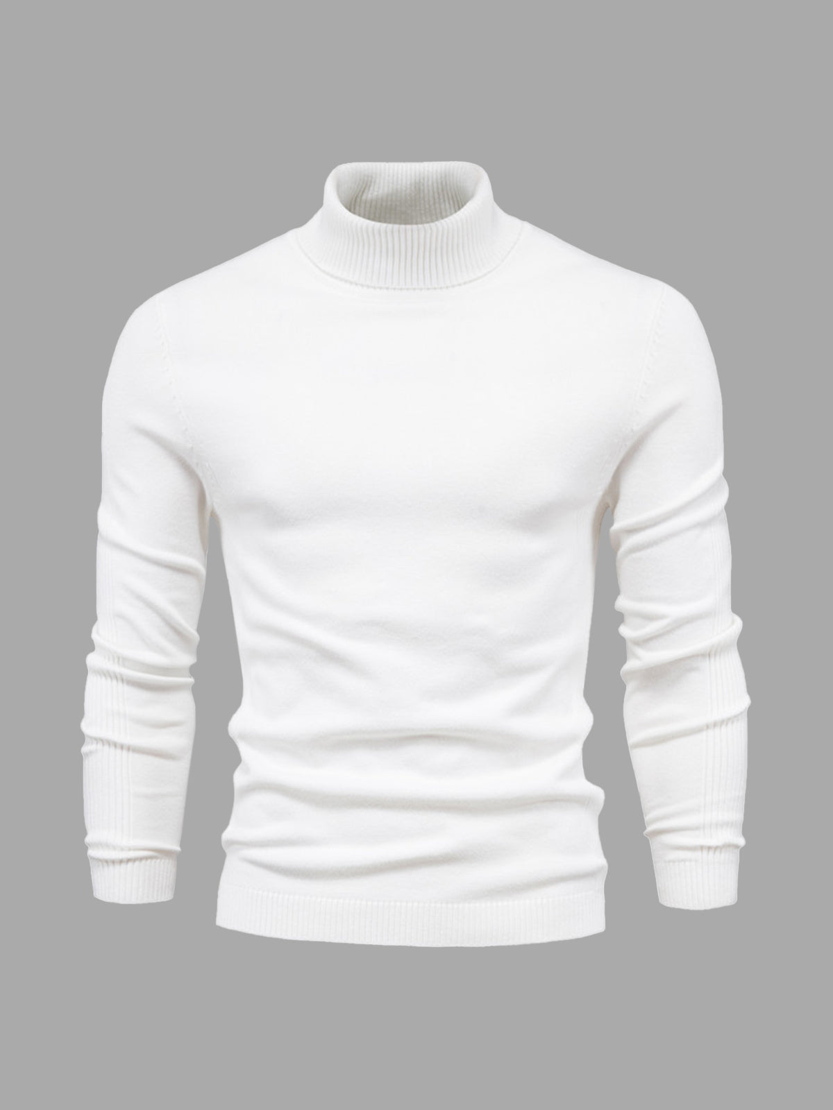Jersey hombre Cuello alto Slim fit Ajustado