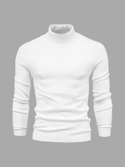 Jersey hombre Cuello alto Slim fit Ajustado