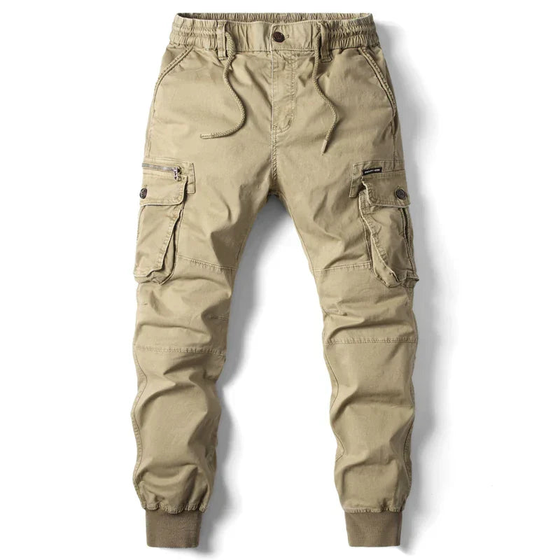 Pantalones Jogger Hombre Cargo Bolsillos Multiples Comodos