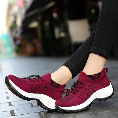 Zapatillas ortopédicas mujer con cierre fácil y soporte ergonómico
