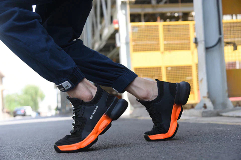 Zapatillas Seguridad Hombre Robusta Trabajo Exterior