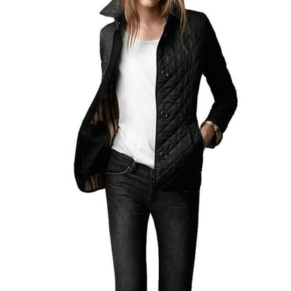 Chaqueta Acolchada Mujer Ajuste Clasico