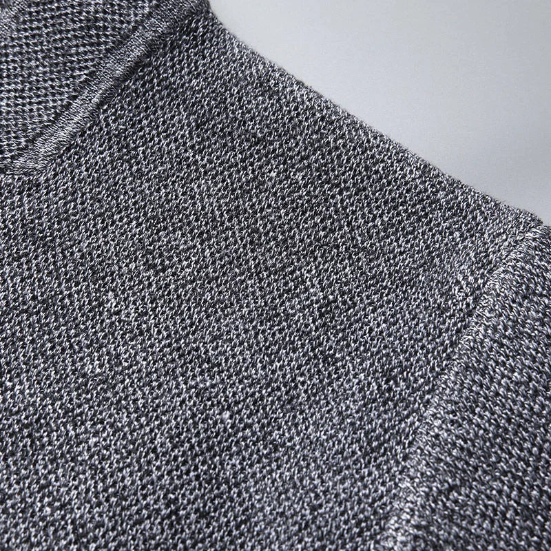 Chaqueta de punto hombre estilo refinado para diario